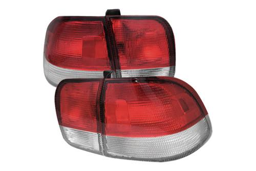 Spyder hc964drc - 96-98 honda civic red euro tail lights rear stop lamps