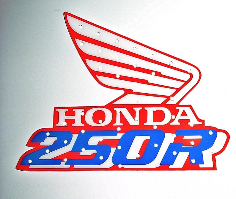 Graphics tank   decal  for  honda xr 250( 1990 style ) 