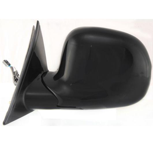 New electric power folding black driver side view mirror left door exterior lh