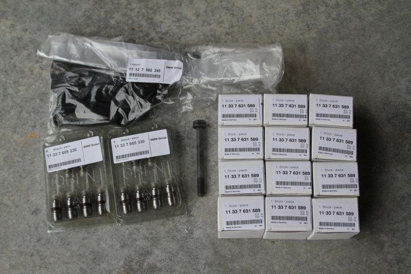 New oem bmw valve lifter (ticking noise) repair kit - includes everything n52