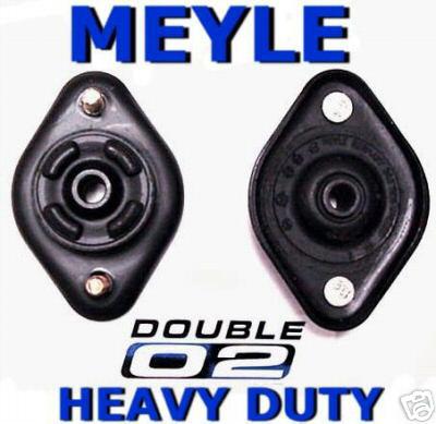 Bmw rear shock mounts e30 e36 e46 z1 z3 z4 m-coupe set *2* meyle new heavy duty 