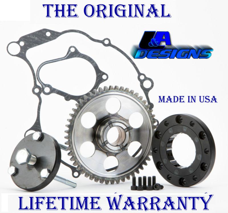  2004 l&a designs raptor 660 one way starter clutch bearing with gear & puller