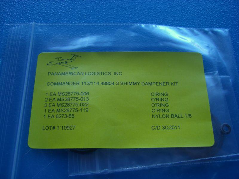 Commander 112/114 shimmy dampener seal kit