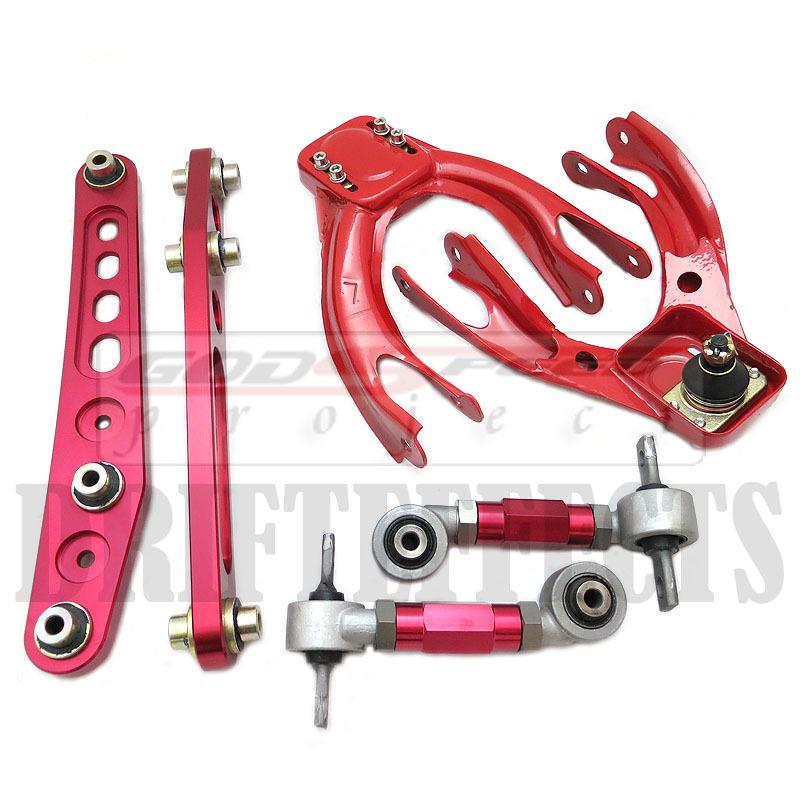 G1 red civic integra eg dc2 d15 b16 front upper camber rear lower control arm
