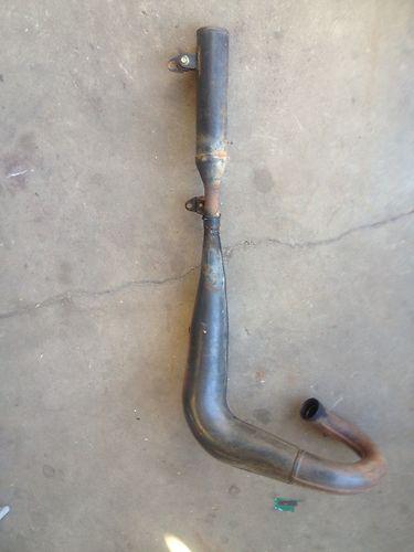 Honda elsinore 1979  250 exhaust pipe and silencer