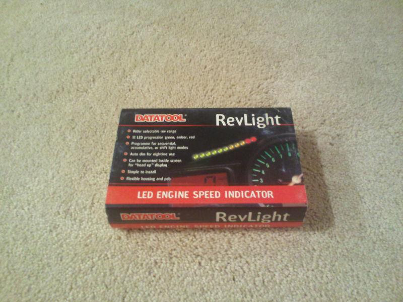 Datatool revlight led engine speed indicator - 11 led rev range indicator