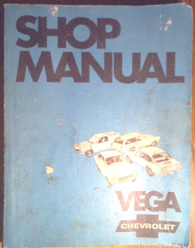 1971 chevrolet chevy vega service shop repair manual gm oem 71 st-300-71 