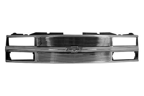 Paramount 42-0416 - 1994 chevy ck restyling packaged aluminum 8mm billet grille