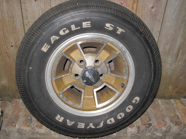 1979 hurst olds cutlass aluminum factory wheel center cap original spare tire