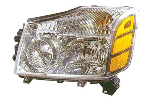 Replace ni2502154v - 05-07 nissan armada front lh headlight assembly