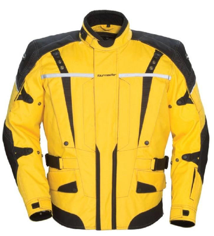 Tourmaster yellow transition 2 textile riding jacket xs