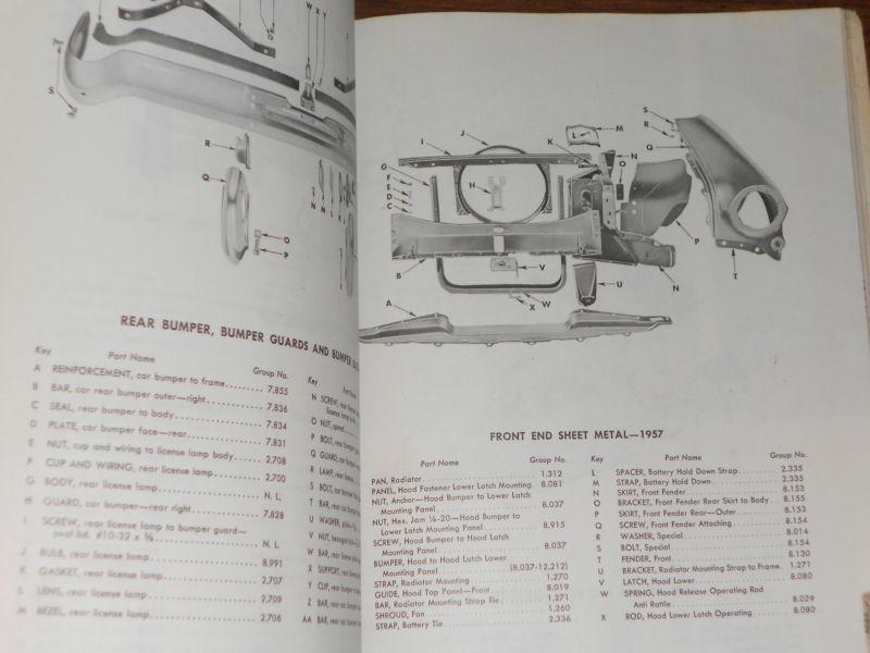 Sell 1950-1957 BUICK CHASSIS & BODY WHOLESALE PARTS CATALOG / ORIGINAL
