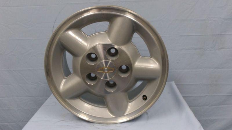 103h used aluminum wheel - 95-04 chevy s10/blazer/gmc s15/jimmy/sonoma,15x7