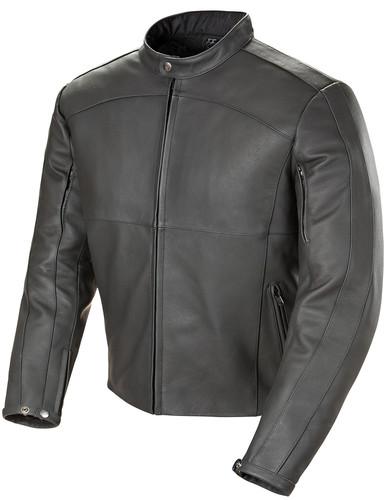 Joe rocket speedway leather motorcycle jacket black size large