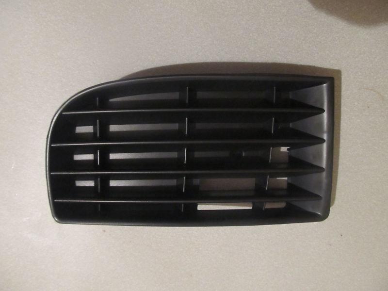 Vw golf 2003-2009 mk5 rabbit right side bumper grill without fog lamp hole