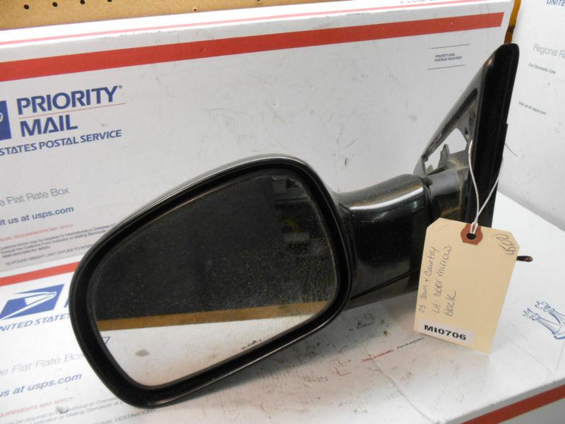 03 town & country lh driver side view mirror oem mi0706