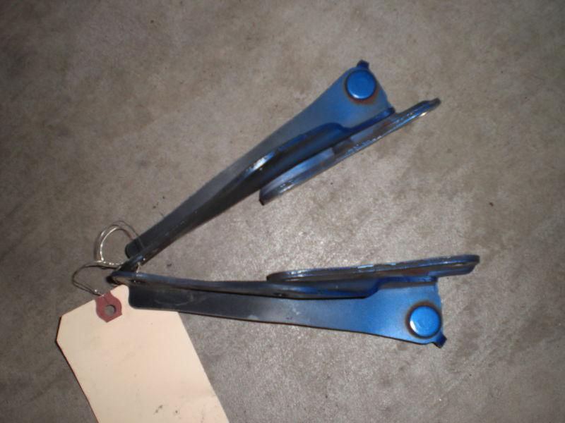 04-07 subaru impreza wrx sti rh & lh hood hinge hinges driver passenger pair oem