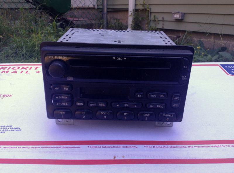 02-05 ford explorer mustang radio cd cassette stereo pn: 1l2f-18c868-bb  