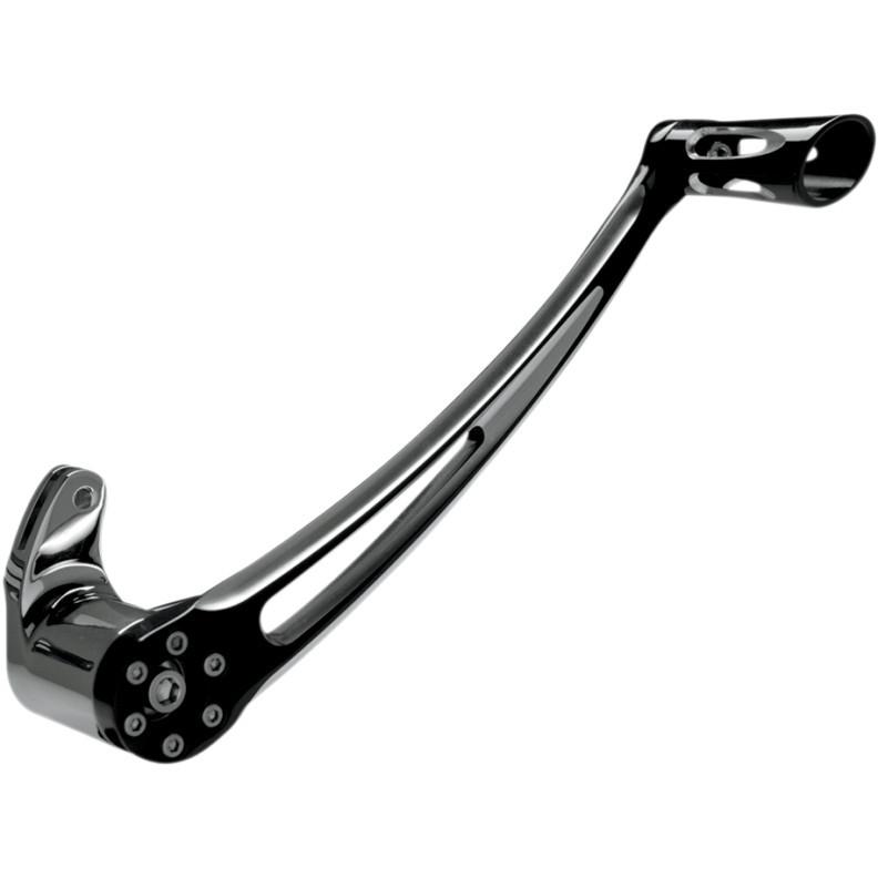 Arlen ness black deep cut brake pedal lever for 1997-2007 harley touring flt