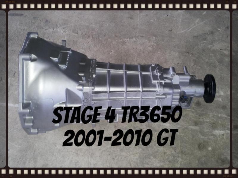 Stage 4 ford tr3650 mustang gt 4.6l v8 5 speed manual transmission 