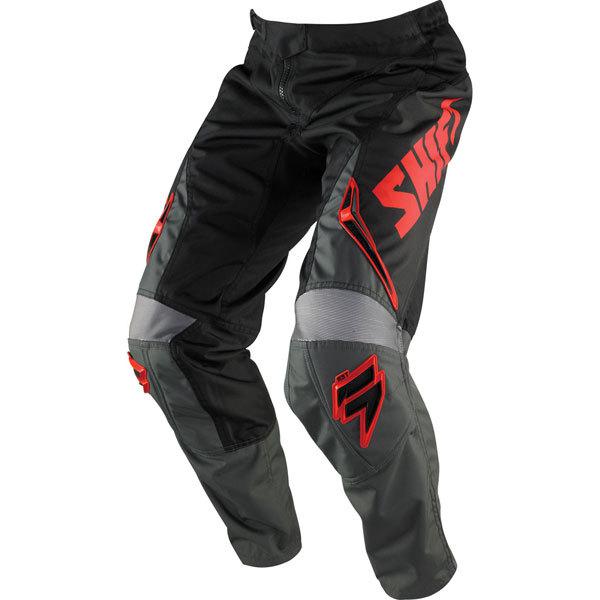 Grey/red w30 shift racing assault pants 2013 model