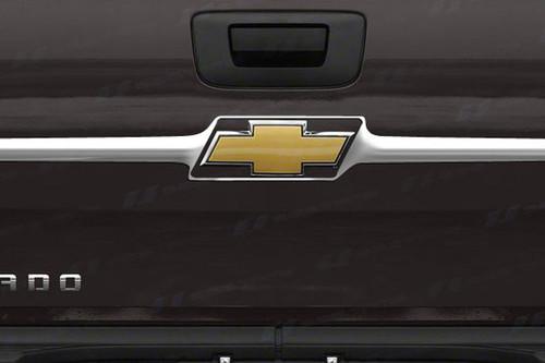 Ses trims ti-tgm-110 chevy avalanche tailgate accent truck chrome rear molding