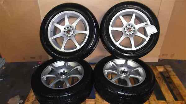 Evoke 17x7 alloy 17" wheels & tires for 00 silhouette