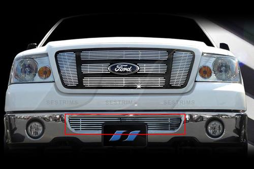 Ses trims ti-cg-103bn 06-08 ford f-150 billet grille bar grill chromed