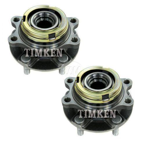 Timken nissan 370z infiniti ex fx g m series front wheel bearing & hub pair set