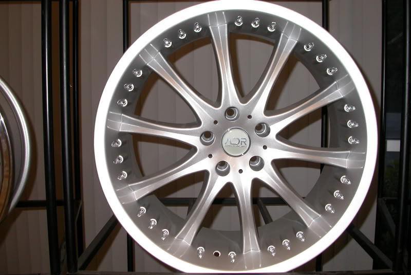 18" adr-62 silver wheels rims bmw m6 5 6 7 8 series gmc jaguar xj chevrolet