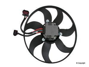 Vw audi left engine cooling fan auxiliary jetta passaat a3 2005-2010 oe behr new