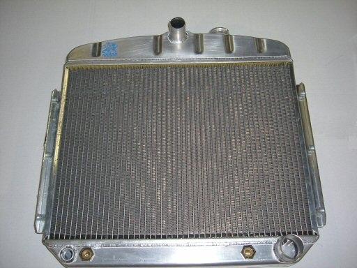 Aluminum radiator, griffin, 6 cyl position [14-6-555ag-aax]