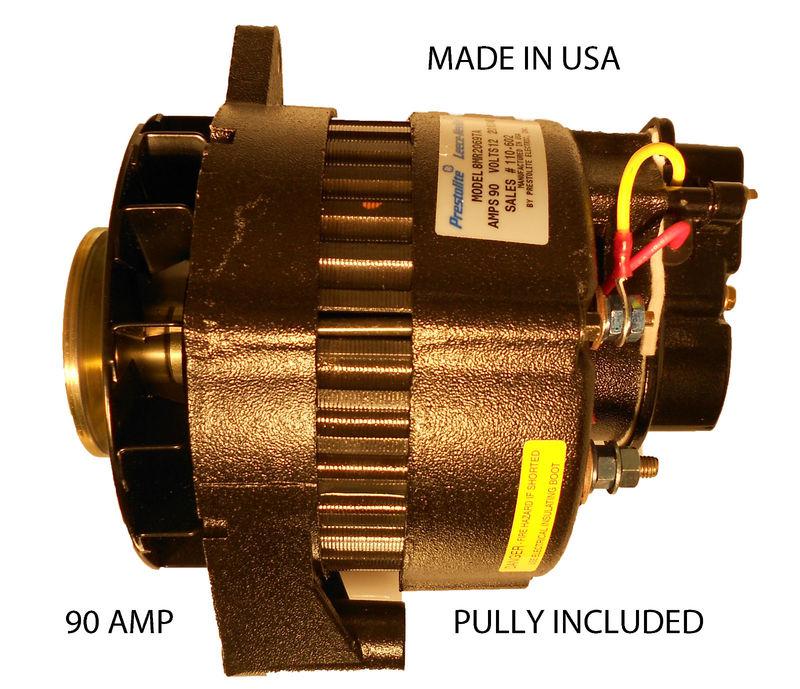 Marine alternator by leece neville 90 amp / 12 volt