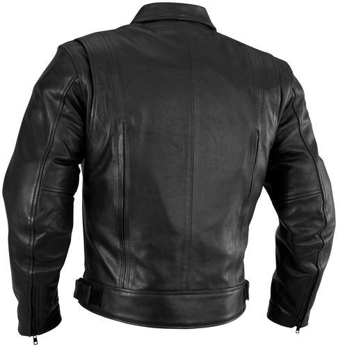 New river road womens cruiser leather motorcyle jacket, black, 2xl/xxl