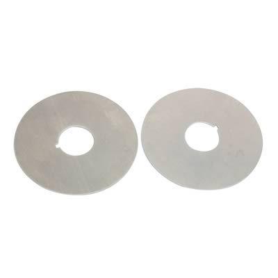 Moroso belt guide aluminum 3.50" diameter pair 23561