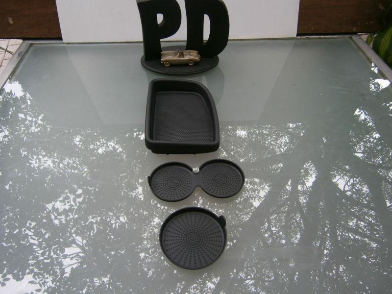1998-2001 dodge durango center console cup holder pads trims   oem/warranty