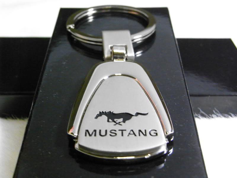 Mustang new charm key chain ring fob accessories ford gt500 coupe boss shelby 