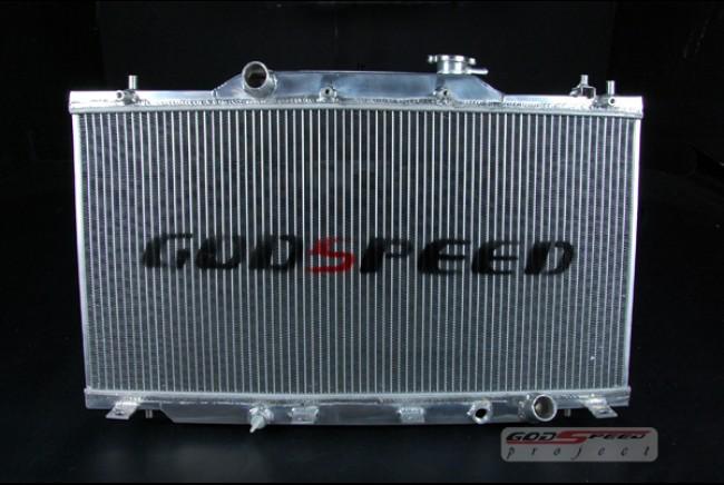 Godspeed 02-06 k20 rsx aluminum radiator dc5 type-s