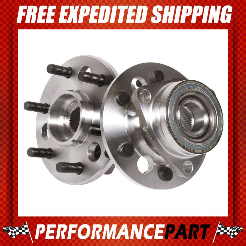 2 new gmb front left and right wheel hub bearing assembly pair w/o abs 730-0041