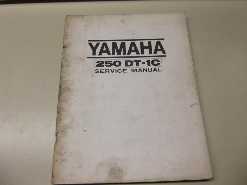 Yamaha 250 dt-1c service manual yamaha motor co.,ltd