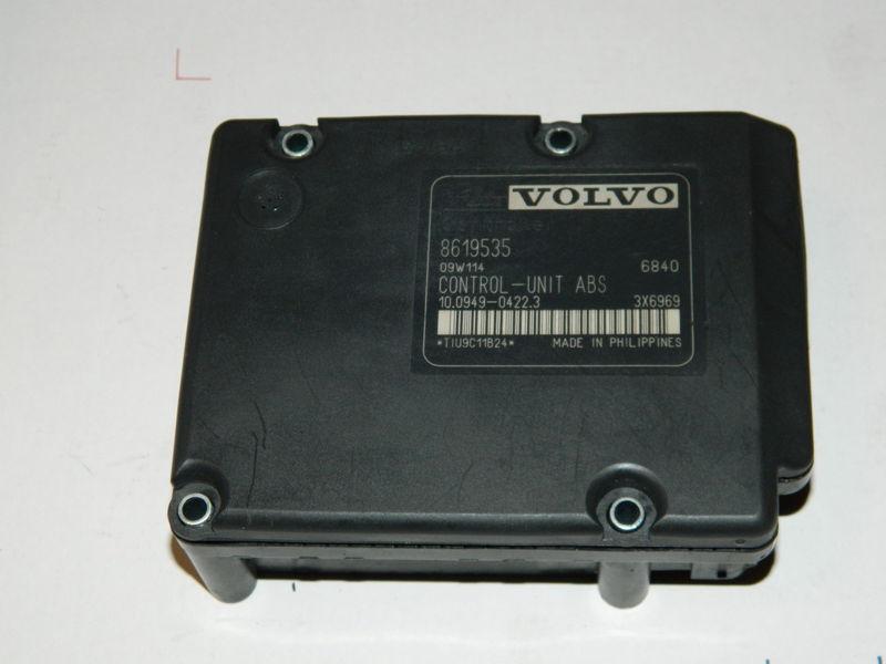 Volvo s60 s70 s80 8619535 abs control module w/o tracs w/o stc