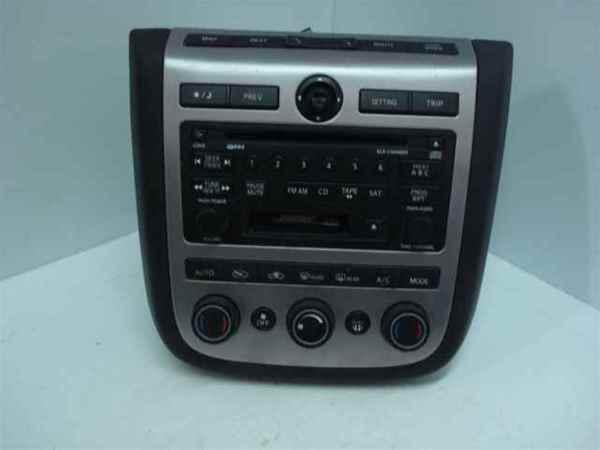 2004 nissan murano cassette 6 cd player radio oem lkq