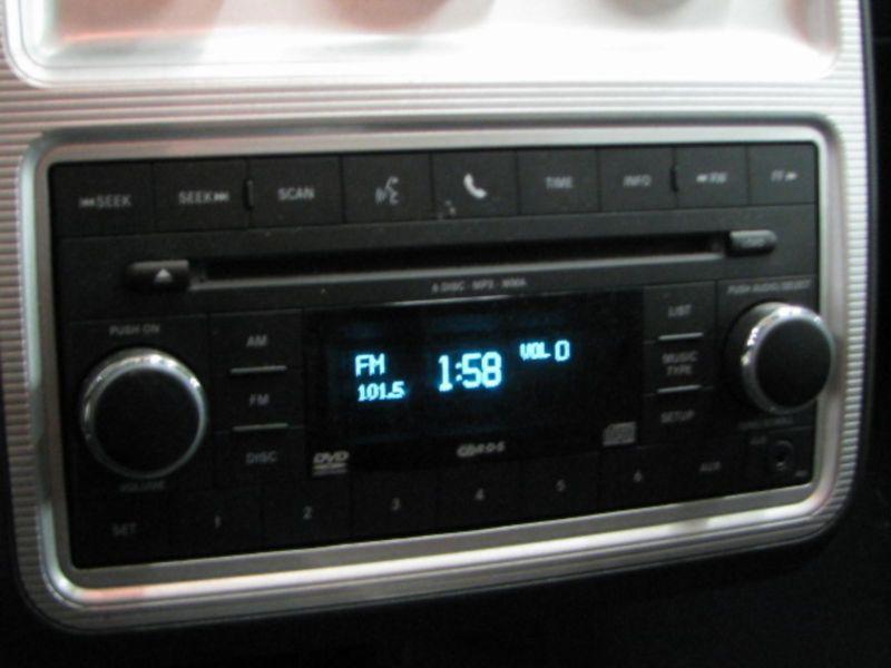 Dodge journey a/v equipment receiver, w/o navigation; am/fm/6 disc cd/dvd chan