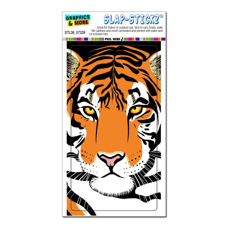 Tiger bengal siberian orange - big cat - slap-stickz™ window bumper sticker
