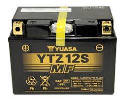 Yuasa battery maint free ytz12s active fits honda vfr800 interceptor abs 02-12