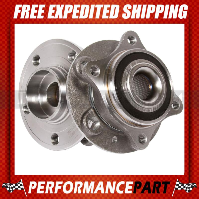 2 new gmb front left and right wheel hub bearing assembly pair w/o abs 799-0211