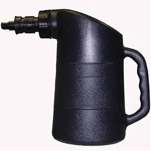 2 quart plastic battery filler jug for filling and adding water to wet batteries