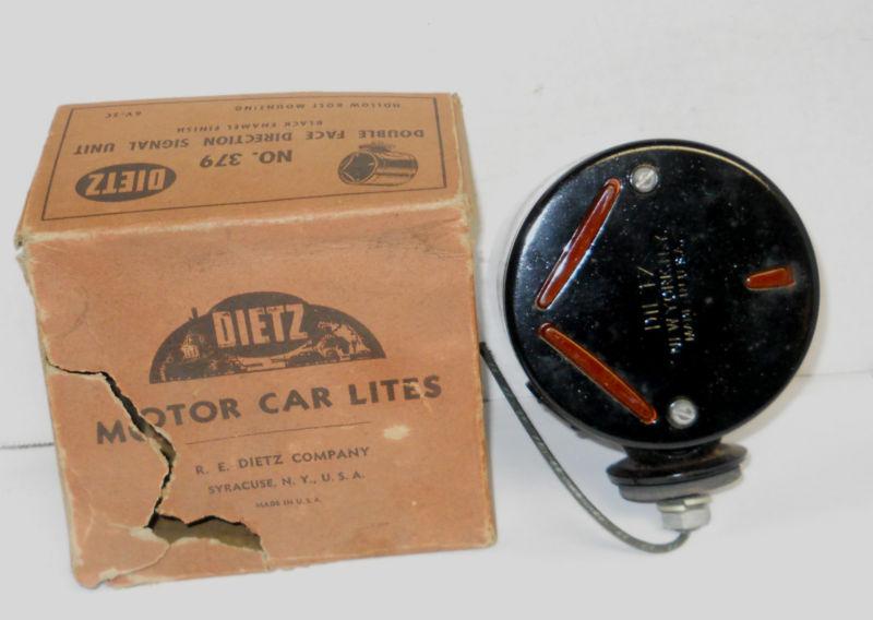 Vintage dietz no.379 custom hot/rat rod double face direction arrow signal, nos