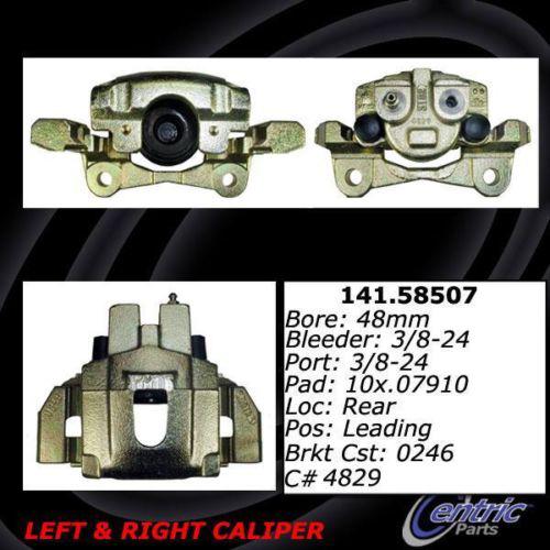 Centric 141.58507 rear brake caliper-premium semi-loaded caliper