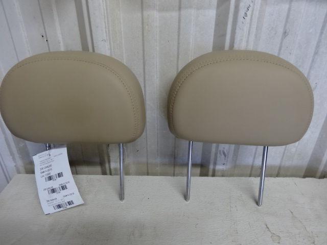 06 07 08 09 10 11 buick lucerne head rest pair set tan leather front seat